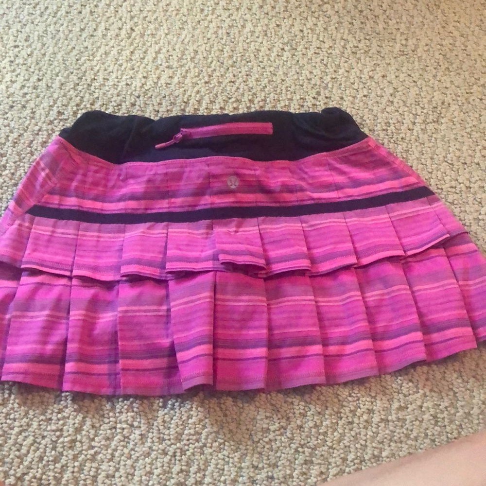 lululemon tennis skirt